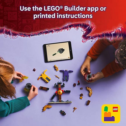 LEGO NINJAGO Dragon Spinjitzu Battle Pack - Spinning Blade Building Toy for Kids, Boys and Girls, Ages 6+ - with 2 Minifigures - Gift Idea for Birthdays - 71826