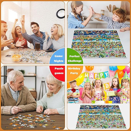 Puzzles for Adults 1000 Pieces, Soul in All Things Jigsaw Puzzles, Fun and Relaxing Challenging Puzzle, Home Decoration Puzzle, Interlock Perfectly No Dust