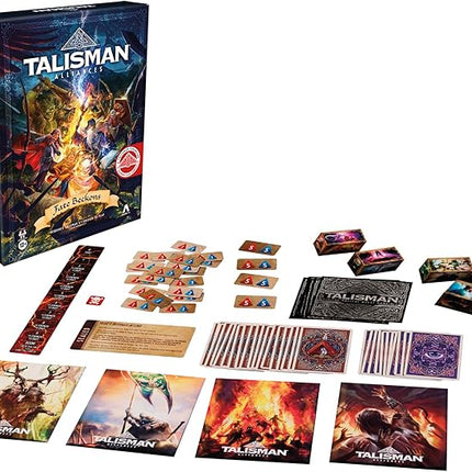 Hasbro Gaming Talisman Alliances: Fate Beckons Board Game | Talisman Expansion | Cooperative Fantasy Adventure Games | Ages 12+ | 2 to 6 Players