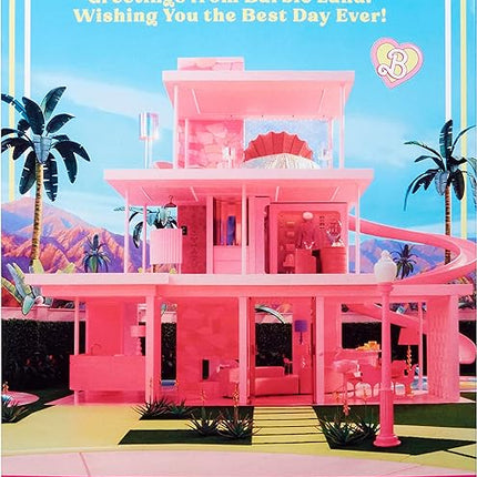 Barbie The Movie Doll, Gloria Collectible Wearing Three-Piece Pink Power Pantsuit with Strappy Heels & Golden Earrings