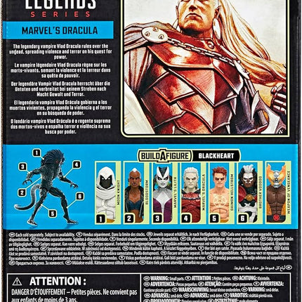 Marvel Legends Series Strange Tales Dracula, Comics Collectible 6-Inch Action Figure