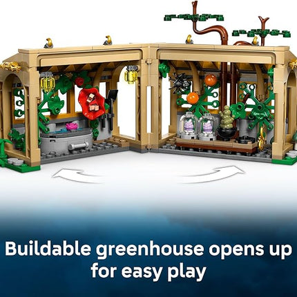 LEGO Harry Potter Hogwarts Castle: Herbology Class Kids Toy - Building and Learning Toy for Pretend Play - Harry Potter Collectible for Boys and Girls, Ages 8+ - Birthday Gift Idea - 76445