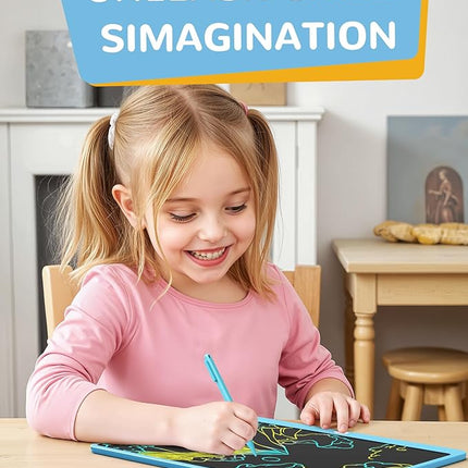 KOKODI LCD Writing Tablet, 16 Inch Colorful Doodle Board Drawing Tablet, Erasable Reusable Electronic Drawing Pads, Educational and Learning Toy for 3-6 Years Old Boy and Girls