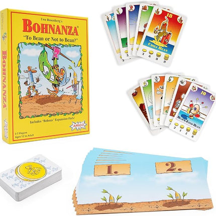 Amigo Games Bohnanza Classic Card Game – Plant & Harvest Your Beans in This Exciting Strategic Game That is Fun for the Whole Family – For Kids & Adults Ages 12 & Older