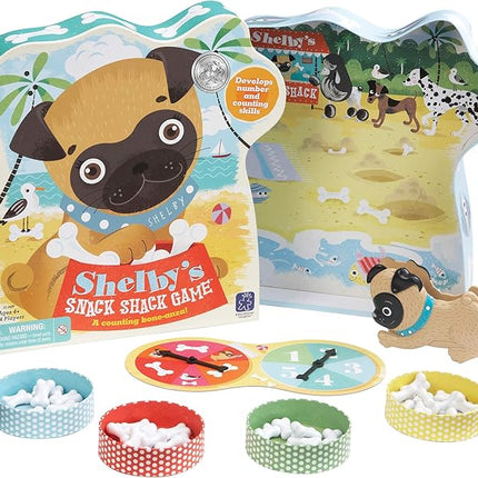 Educational Insights Shelby's Snack Shack - Preschool Board Games for 4 Year Olds, Early Math Learning Games for Toddlers, Fine Motor Toys, Counting and Matching Game, 2-4 Players Ages 4+