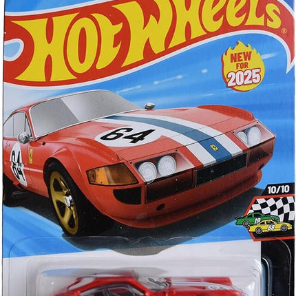 Hot Wheels Ferrari 365 GTB4 Competizione, Race Day 10/10 [red] 222/250