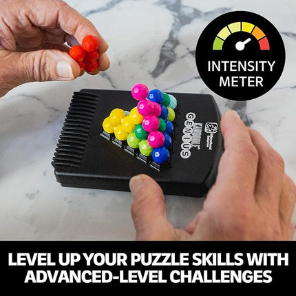 Educational Insights Kanoodle Genius 3-D Puzzle Brain Teaser Game For Adults, Teens & Kids, Over 200 Challenges, Easter Basket Stuffers for Kids, Gift for Ages 8+