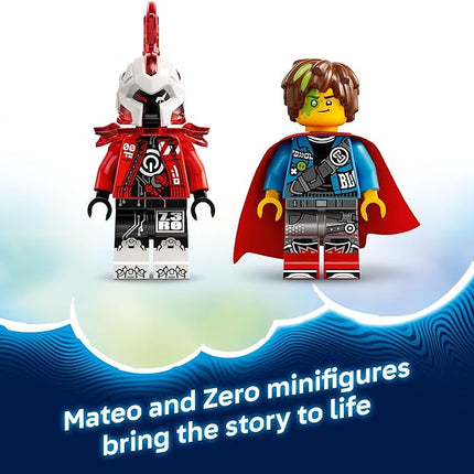 LEGO DREAMZzz Mateo’s Fire Chameleon Building Toy - Pretend Play Set for Kids, Ages 7+ - Storytelling Toy for Boys & Girls - 2 Construction Modes for Pretend Play - Gift Idea for Birthdays - 71492