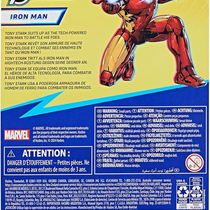 Marvel Epic Hero Series Iron Man Action Figure, 4-Inch, Avengers Super Hero Toys, Birthday Gifts for Kids, Ages 4+