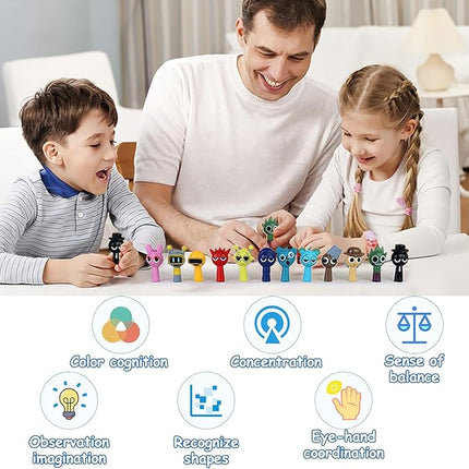 RZM Action Figures Mystery Box, Collectible Toy Figures for Kids & Adults, Mini Dolls for Home Desk Decor, Party Favors, Birthday Gifts for Boys and Girls (48 pcs)