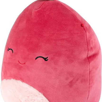 Squishmallow 10" Cherry Plush - Official Jazwares - Soft, Huggable, Collectible Stuffed Animal, Cute Fruit Toy for Kids, Toddlers, and Fans for Birthday, Christmas, or Everyday Cuddles
