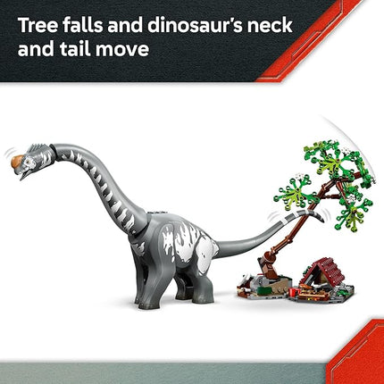 LEGO Jurassic World Raptor & Titanosaurus Tracking Mission Kids Toy - Building and Learning Toy for Pretend Play - Dinosaur Action Figures for Boys & Girls, Ages 7+ - Gift Idea for Birthdays - 76973