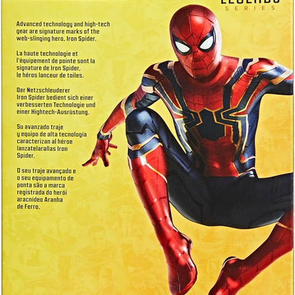 Marvel Legends Series Iron Spider, Avengers: Endgame Collectible 6 Inch Spider-Man Action Figure