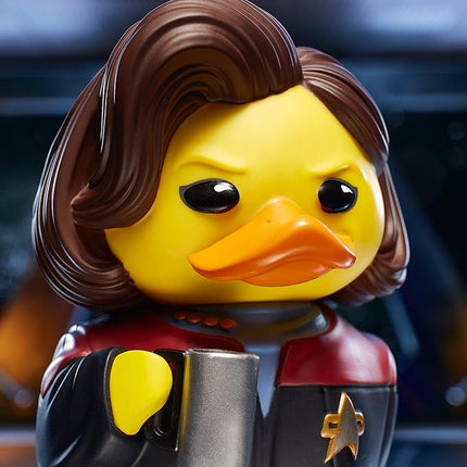 TUBBZ Boxed Edition Kathryn Janeway Collectible Vinyl Rubber Duck Figure - Official Star Trek Merchandise - TV, Movies & Video Games