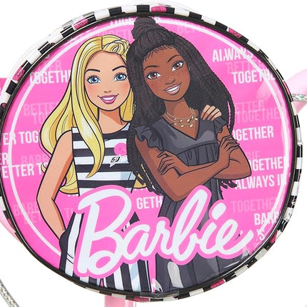 Dynacraft Barbie 12-18 Inch Girls BMX Bike for Age 3-9 Years - Fun and Stylish Design, Sturdy and Durable, Perfect for Kids Learning to Ride, Easy to Assemble, Ideal for Young Riders