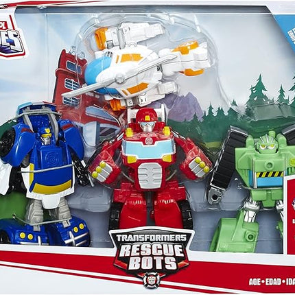 Transformers Rescue Bots Griffin Rock Team Action Figures (Amazon Exclusive)