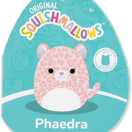 Squishmallows Original 5in Phaedra The Pink Leopard – Official Jazwares Plush (Little)