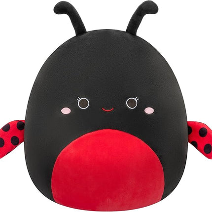 Squishmallows Original 12-Inch Trudy Ladybug with Spotted Wings - Official Jazwares Plush