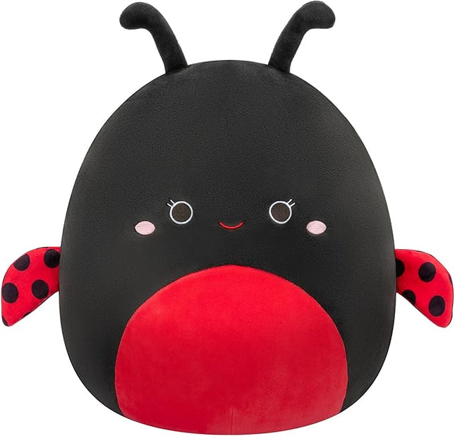 Squishmallows Original 12-Inch Trudy Ladybug with Spotted Wings - Official Jazwares Plush