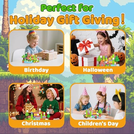 100PCS 1.0 inch Magnetic Blocks, Magnetic Tiles Building Blocks, Magnet Cubes Toddler Kids Toys, Sensory STEM Toys for 3-5 4-6 5-7 6-8 Year Old Boys Girls Christmas Birthday Gift