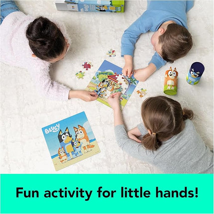 Spin Master Games, Bluey Puzzles 2-Pack, 36 Pieces, Kids Puzzles, Bluey Toys, Preschool Puzzles, for Ages 3 & Up