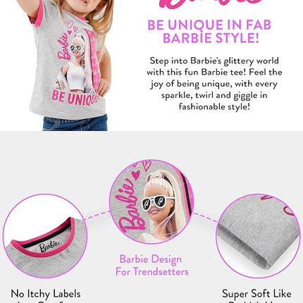 Barbie Shirts for Girls | Official Merch | Inspirational Girl Tshirt
