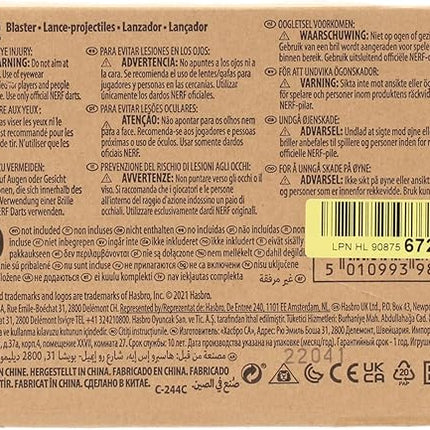 Nerf Elite 2.0 Volt SD-1 Blaster, 6 Nerf Elite Darts, Light Beam Targeting, Dart Storage, Tactical Rails