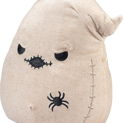 Squishmallows Original 8-Inch Brown Oogie Boogie - Nightmare Before Christmas - Official Jazwares Plush - Collectible Soft & Squishy Stuffed Animal Toy - Gift for Kids, Girls & Boys