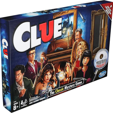 Hasbro Gaming Clue Game, Mystery Board Game, 2-6 Players, 8+ Years (Amazon Exclusive)