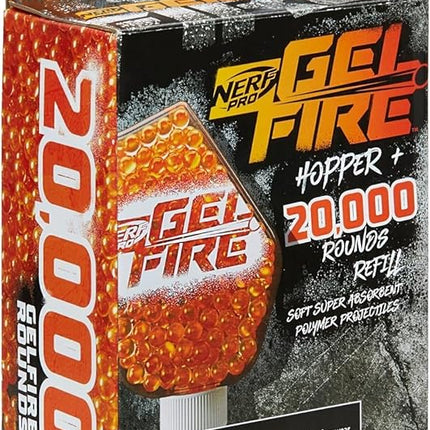 Nerf 20,000 Gelfire Rounds Refill Blasters, 800 Round Hopper, for Teens, Ages 14+