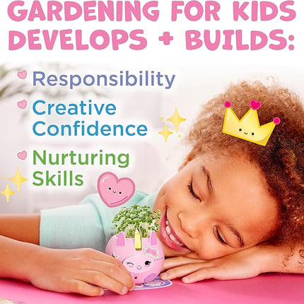 Creativity for Kids Plant-A-Pet: Unicorn, Mini Unicorn Gifts for Girls, Valentine's Day Gifts & Kids Activities (Ages 6+)