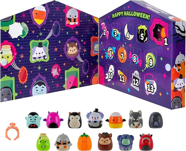 Squish-a-longs Halloween Countdown Calendar – Includes 13 Mini-Squish (Wave 3)