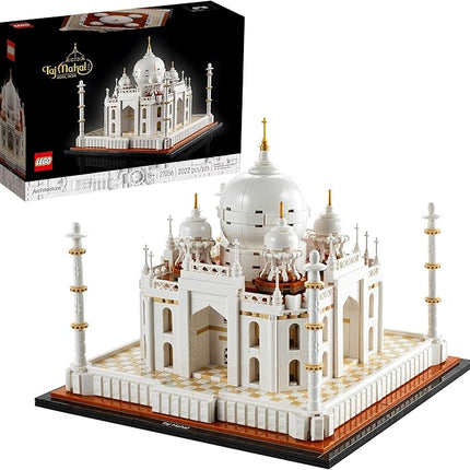 LEGO Architecture Taj Mahal 21056 Building Set - Landmarks Collection, Display Model, Collectible Home Décor Gift Idea and Model Kits for Adults and Architects to Build