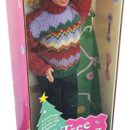 Barbie 1 X Christmas Tree Trimming Doll - Holiday Special Edition (1998)