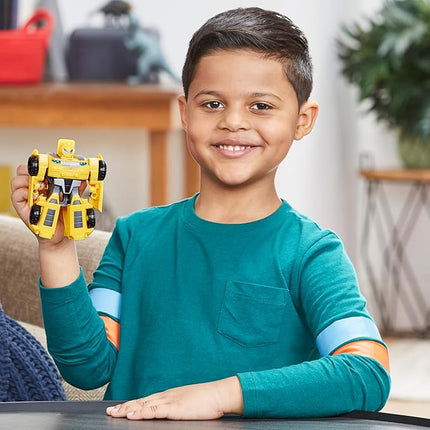 Transformers Playskool Heroes Rescue Bots Academy Classic Team Bumblebee, Converting Toy Robot Action Figure, Ages 3+ (Amazon Exclusive)