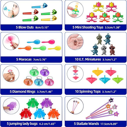 Amy&Benton 1000PCS Classroom Treasure Box Prizes Kids Birthday Party Favors Pinata Assorted Goody Bag Fillers Kid Carnival Prizes Box Toys Assortment