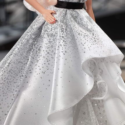 Barbie Collector 60th Anniversary Doll, Blonde, with Diamond-Inspired Gown