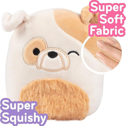 Squishmallows Mystery 5-Inch 3- Little Squish 2025 Value Pack - Get Three Mini Official Jazwares 5" Plush for Less - Collectible Soft & Squishy Stuffed Animal Toy - Gift Set for Kids, Girls Boys