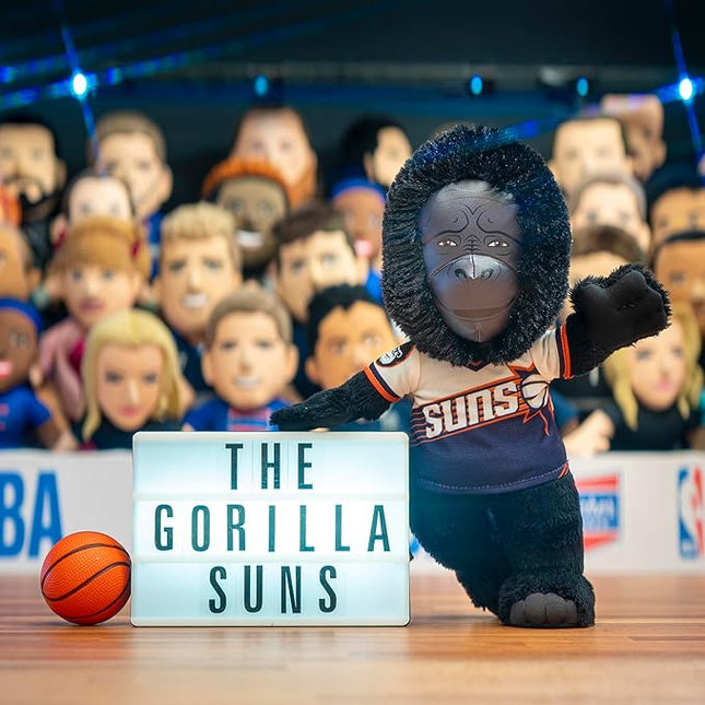 Bleacher Creatures Phoenix Suns Gorilla 10" NBA Mascot Plush Figure - A Mascot for Play or Display