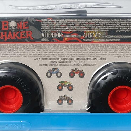 Hot Wheels Monster Trucks, Oversized Monster Truck, 1:24 Scale Die-Cast Toy Truck with Giant Wheels and Cool Designs