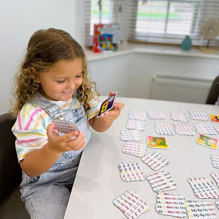 The Learning Journey: Match It! Memory - Alphabet - Capital and Lowercase Letter Matching Game with 26 Matching Pairs - Memory Games for Kids 3 and Up - Award Winning Toys