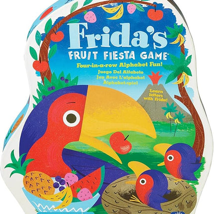 Educational Insights Frida's Fruit Fiesta - Toddler Board Games, ABC Learning Toys for Kids Ages 3-5, Preschool Learning Activities, Letter Matching Game, Alphabet Bingo, Classroom Games for Ages 4+