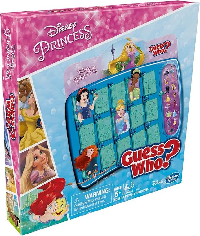 Hasbro Gaming Guess Who? Disney Princess Edition Kids Board Game, Fun Game for Families and Kids Ages 5 and Up, Preschool Games (Amazon Exclusive)