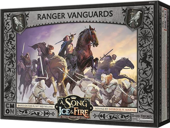 CMON A Song of Ice and Fire Tabletop Night's Watch Ranger Vanguard Unit Box | Strategy Game for Teens and Adults | Ages 14+ | 2+ Players | Average Playtime 45-60 Minutes | Made
