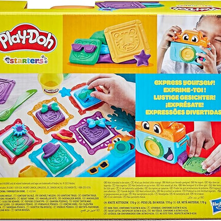 Play-Doh Photo Fun Starter Set, Kids Camera Toy for Pretend Play, Arts & Crafts for Girls & Boys 2+ with 7 Accessories & Playmat