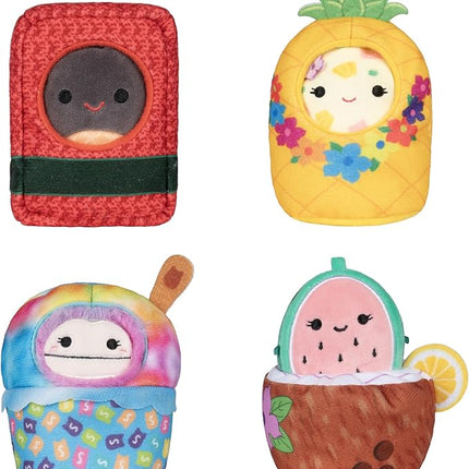 Squishmallows Original Micromallows Plush “Island Snack Machine” Deluxe Accessory Set