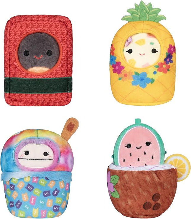 Squishmallows Original Micromallows Plush “Island Snack Machine” Deluxe Accessory Set