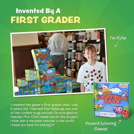 The Ladybug Game! Award Winning Kids Board Game. A Super Fun, Educational Game Your Kids and Will Love! Easy to Play, Perfect for - Birthday Gifts, Travel, Home, Parties, at Grandparents Home!
