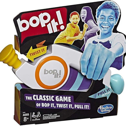 Hasbro Gaming Bop It! Electronic Game for Kids Ages 8 and up, Kids Games for 1 or More Players, Board Games for Kids, Kids Gifts
