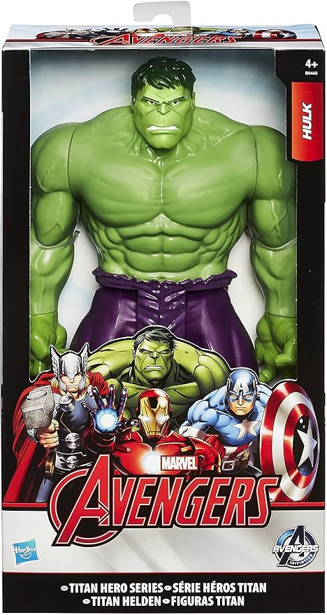 Hasbro HULK B0443EU4 - Avengers Titan Hero Figure